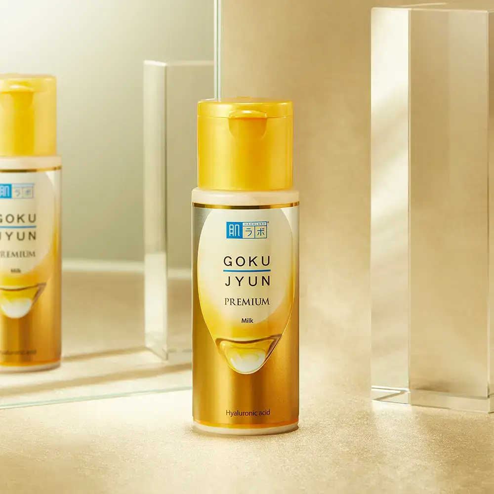 [8종히알루론산] 하다라보 고쿠쥰 프리미엄 밀크 140mL